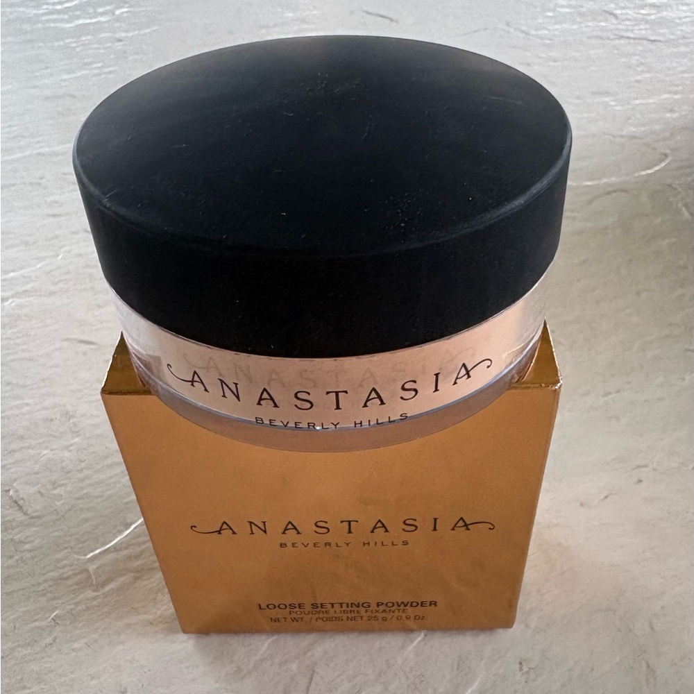 SAFETY SEALED! ANASTASIA BEVERLY HILLS LOOSE SETTING POWDER IN SHADE: DEEP PEACH - Picture 5 of 13